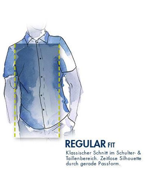 Aigle Herren Kurzarmhemd Leinen in White für Herren