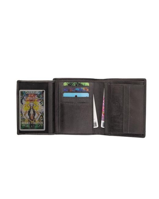 Camel Active Herren Geldbörse Leder in Black für Herren