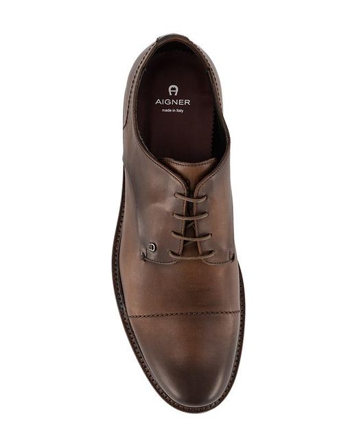 Aigner Herren Derby Glattleder in Brown für Herren