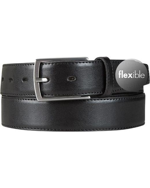 Lloyd-Belts Herren Gürtel Glattleder in Black für Herren
