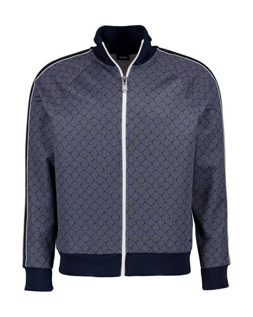 Joop! Herren Sweatjacke Gemustert in Blue für Herren