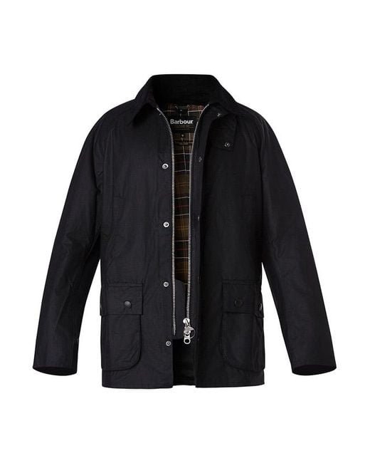Barbour Herren Jacke Unifarben in Black für Herren