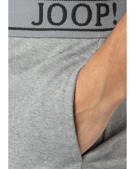 Joop! Herren Pyjamahose Jersey-Baumwolle Unifarben in Gray für Herren