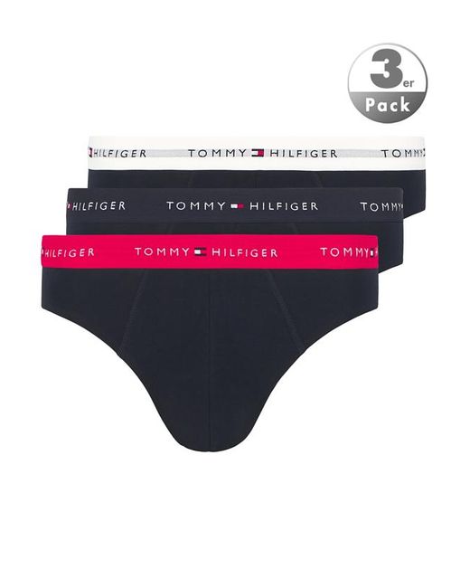 Tommy Hilfiger Herren Slips Baumwolle & Mix Unifarben in Blue für Herren