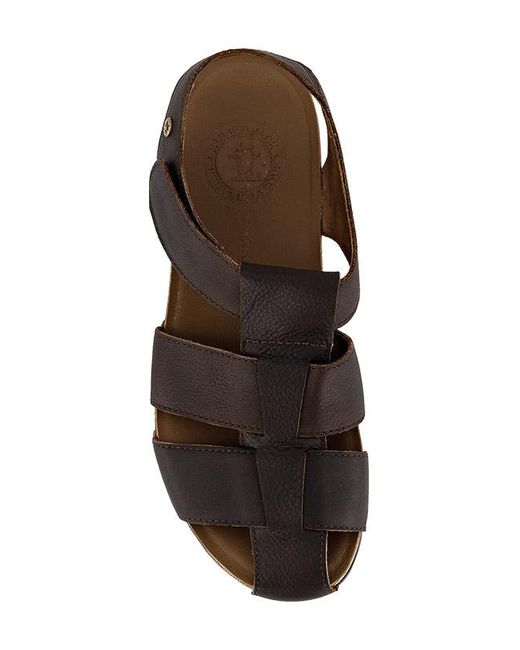 Panama Jack Herren Sandalen Glattleder in Black für Herren
