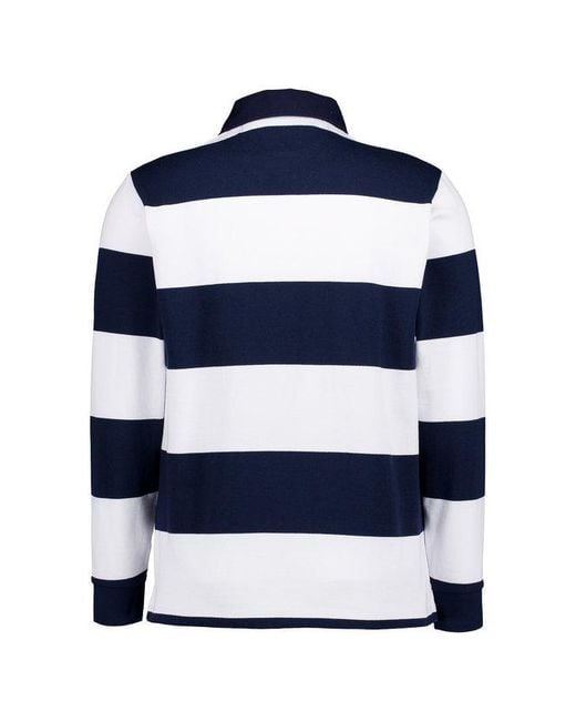 Hackett Herren Pullover Baumwoll-Jersey Gestreift in Blue für Herren