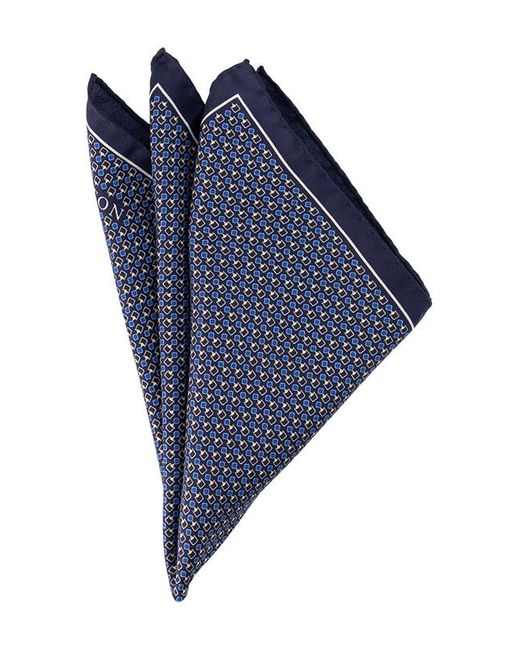Eton of Sweden Herren Einstecktuch Gemustert in Blue für Herren