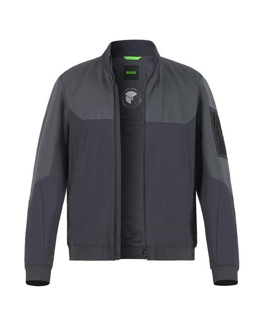 Boss Herren Jacke Unifarben in Blue für Herren