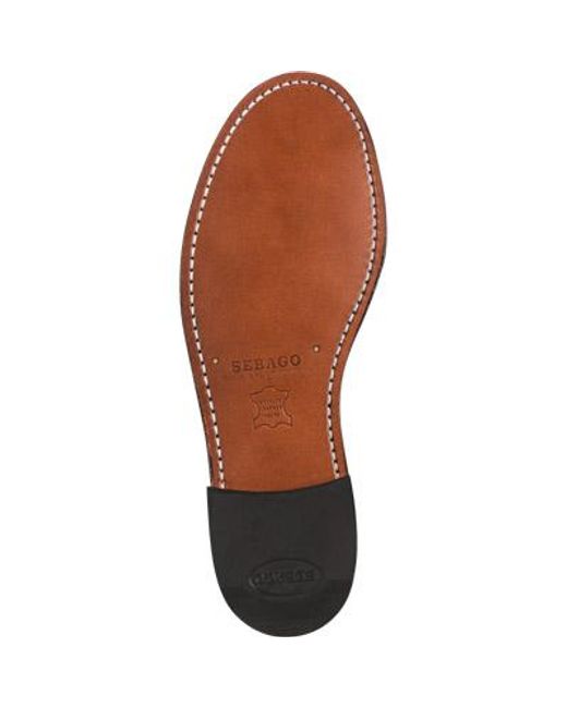 Sebago Herren Loafer Glattleder in Brown für Herren