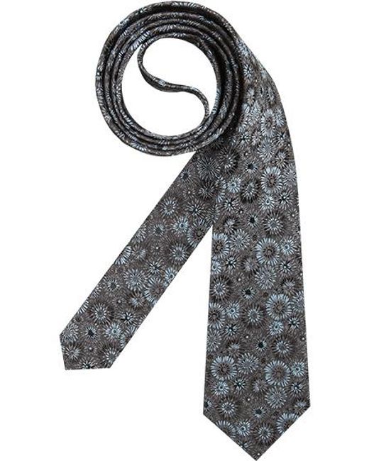 Lanvin Herren Krawatte Gemustert,Classic in Black für Herren