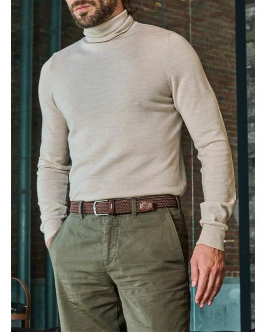 La Boucle Herren Gürtel Textil in Brown für Herren
