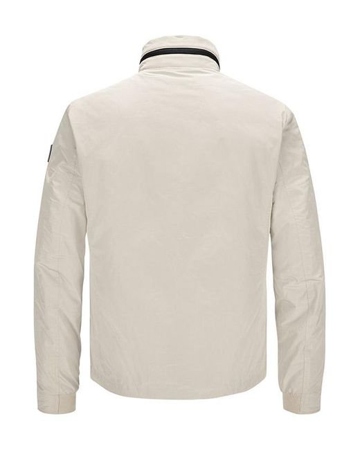 Milestone Herren Jacke Unifarben in Natural für Herren