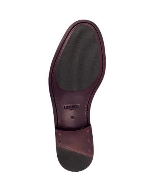 Lottusse Herren Loafer Glattleder in Black für Herren