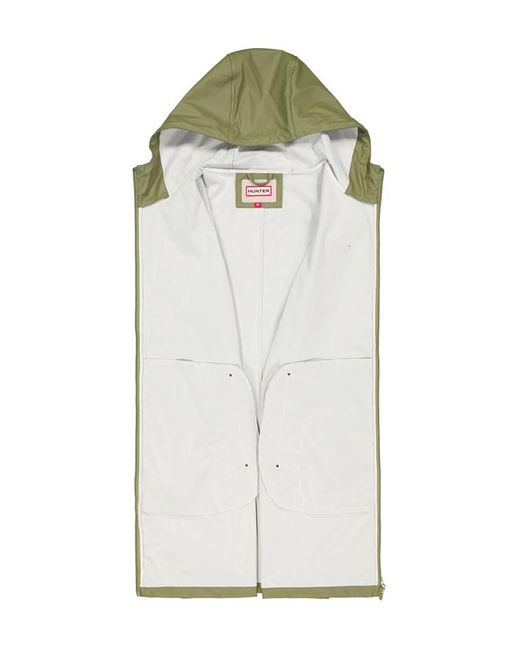 Hunter Herren Regenmantel Unifarben in Green für Herren