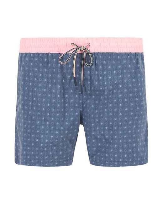 Nza Herren Badeshorts Gemustert in Blue für Herren