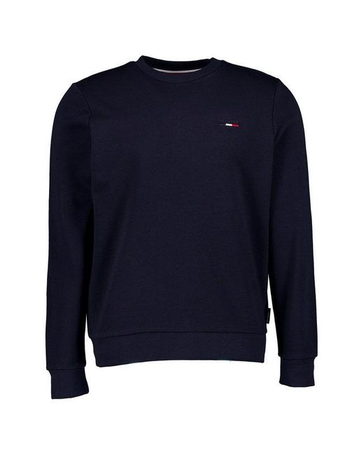 Hechter Paris Herren Sweatshirt Unifarben in Blue für Herren