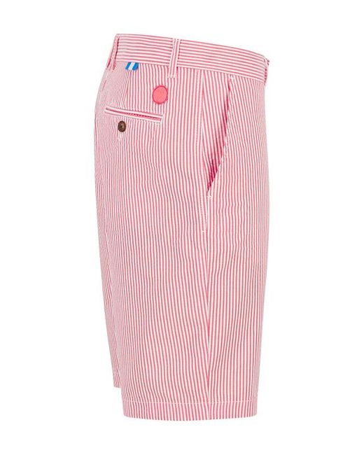 North Sails Herren Shorts Rosa,Rot Gestreift in Pink für Herren