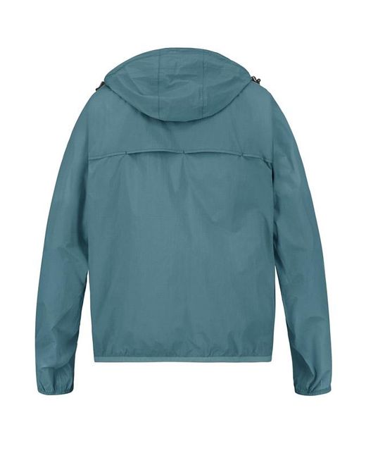 K-Way Herren Regenjacke Blau,Grün Unifarben in Blue für Herren