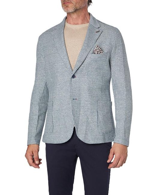 Bob Herren Sakko Meliert in Blue für Herren