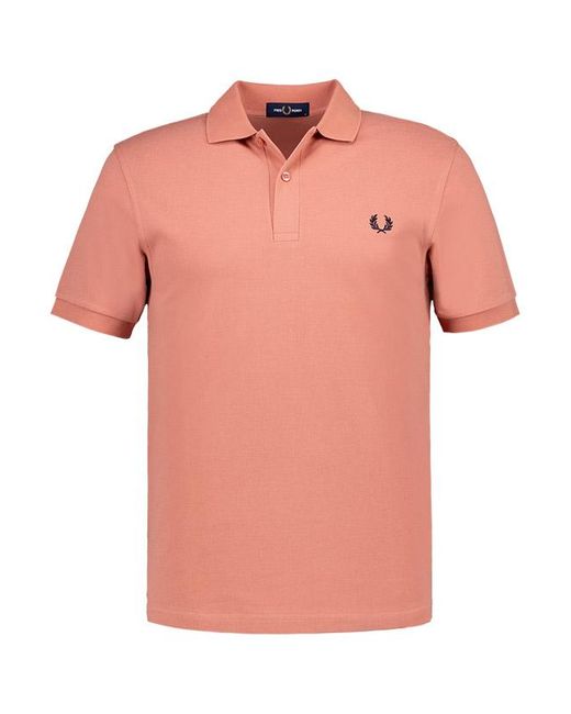 Fred Perry Herren Polo-Shirt in Pink für Herren