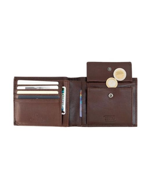 Camel Active Herren Geldbörse Leder in Brown für Herren