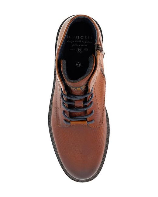 Bugatti Herren Schuhe Glattleder in Brown für Herren