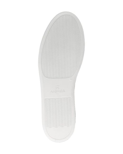 Aigner Herren Sneaker Glattleder in Black für Herren