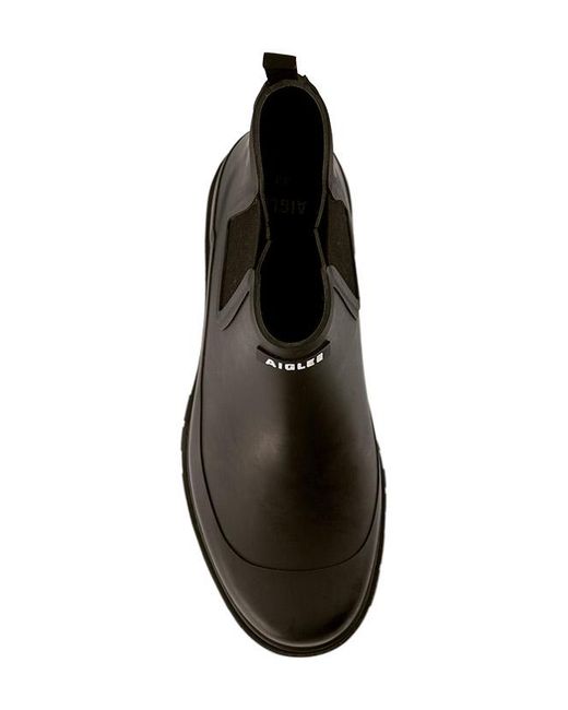 Aigle Herren Regenstiefeletten Gummi in Black für Herren