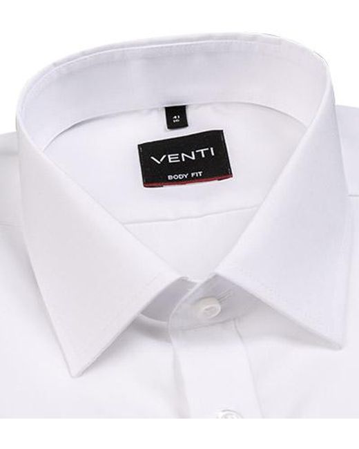 Venti Herren Hemd El in White für Herren
