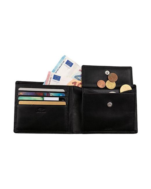 Joop! Herren Geldbörse Leder in Black für Herren
