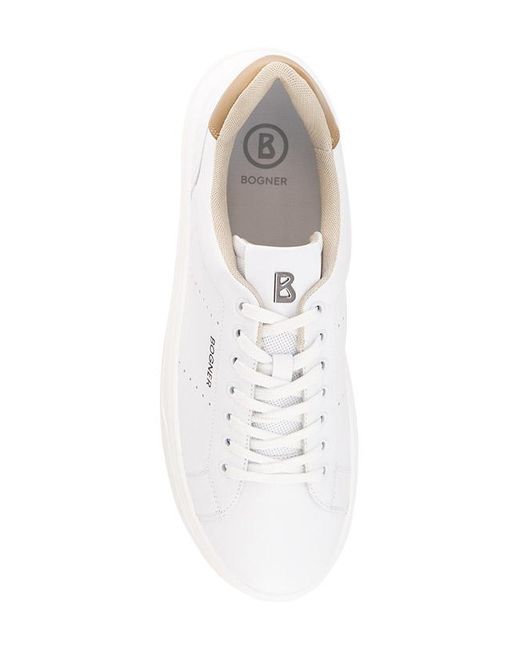 Bogner Herren Sneaker Glattleder in White für Herren