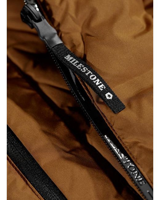 Milestone Herren Jacken Unifarben in Brown für Herren