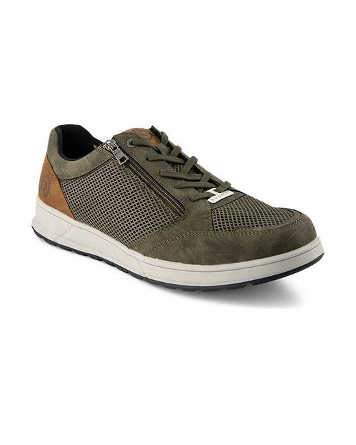 Bugatti Herren Sneaker Textil & Canvas in Green für Herren