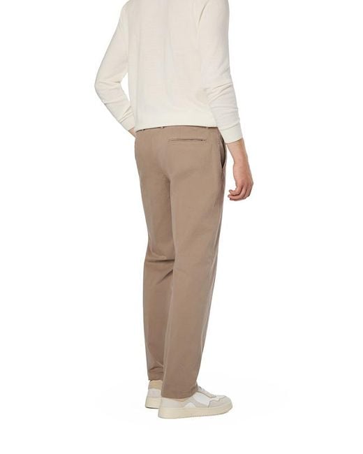 Boggi Herren Hosen,Braun Slim Fit in Natural für Herren