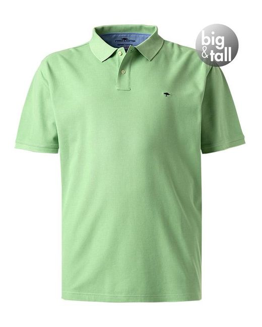 Fynch-Hatton Polo-Shirt in Green für Herren