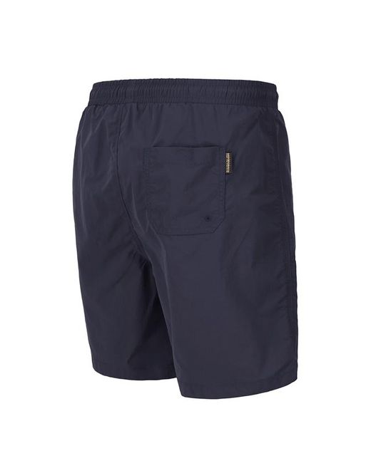 Napapijri Herren Badeshorts Unifarben in Blue für Herren