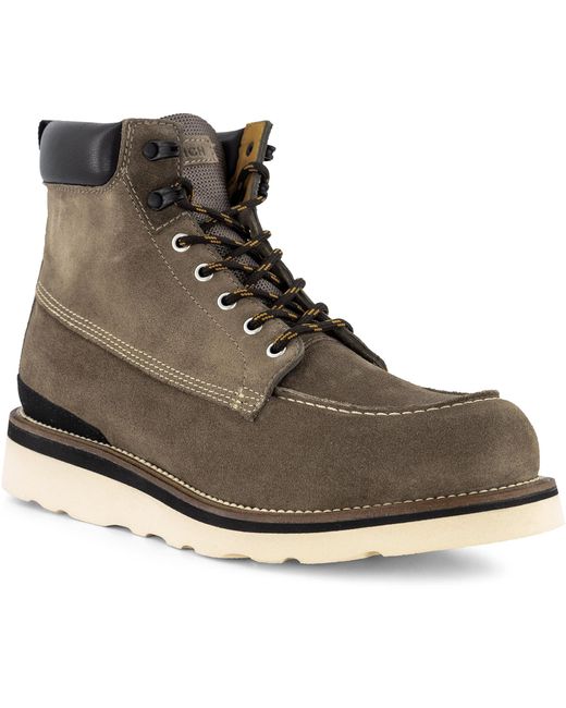Woolrich Herren Schnürboots Veloursleder in Brown für Herren