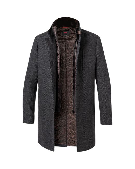 Cinque Herren Mantel Unifarben in Black für Herren