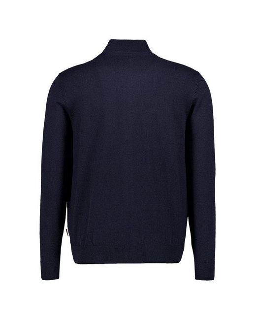 Bugatti Herren Cardigan Unifarben in Blue für Herren