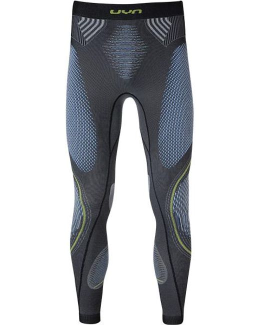 Uyn Herren Lange Unterhose Mikrofaser/Funktion Unifarben in Blue für Herren