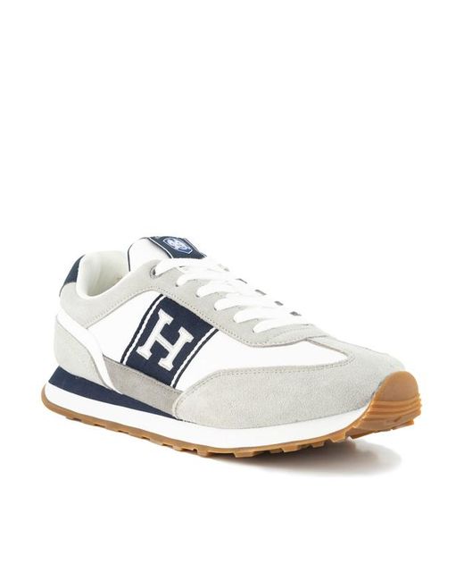 Hackett Herren Sneaker Glattleder in White für Herren