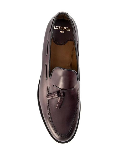 Lottusse Herren Loafer Glattleder in Brown für Herren