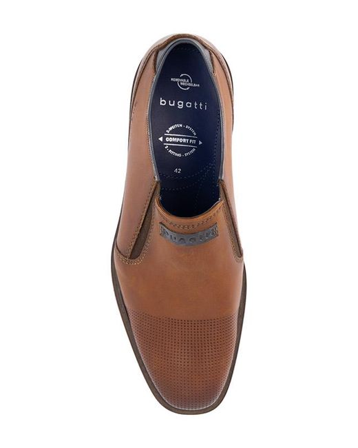 Bugatti Herren Slipper Glattleder in Brown für Herren