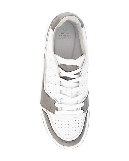 Lloyd Herren Sneaker Glattleder in White für Herren