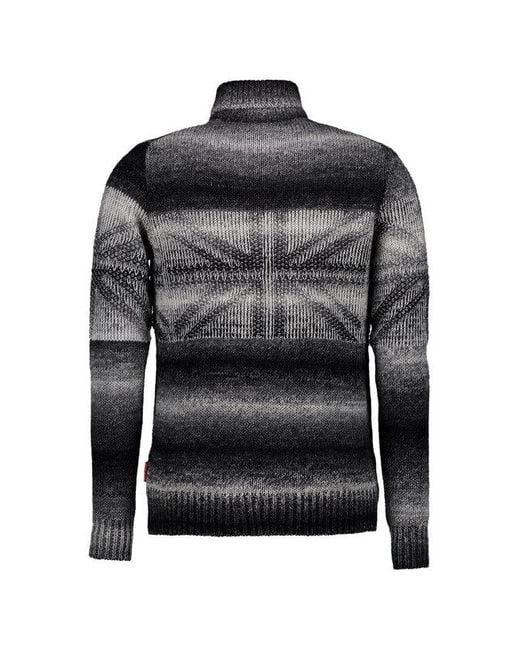 Joop! Herren Pullover Grau,Schwarz Gemustert in Black für Herren