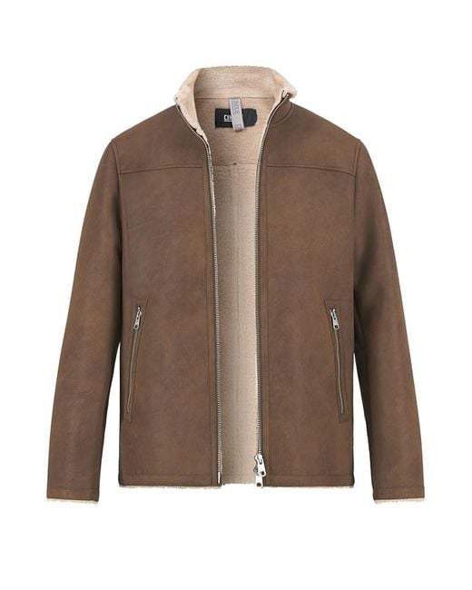 Cinque Herren Jacke Unifarben in Brown für Herren