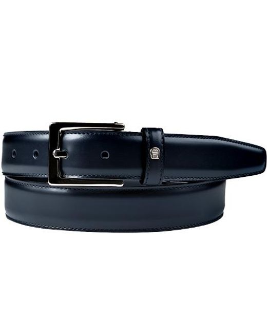 Aigner Herren Gürtel Glattleder in Black für Herren
