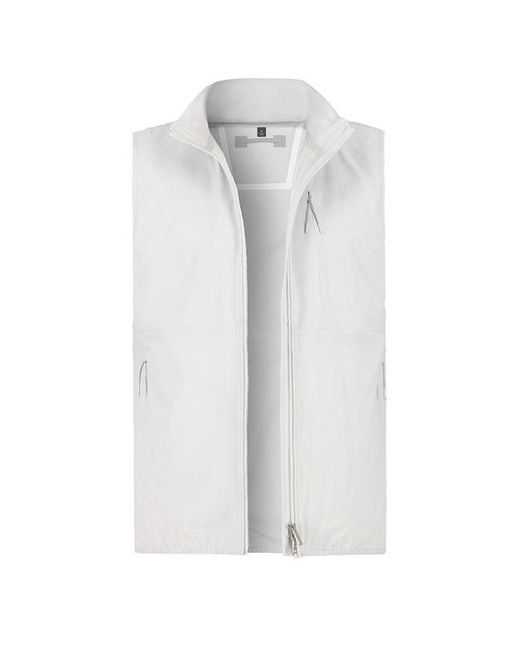 Boggi Herren Weste Unifarben in White für Herren