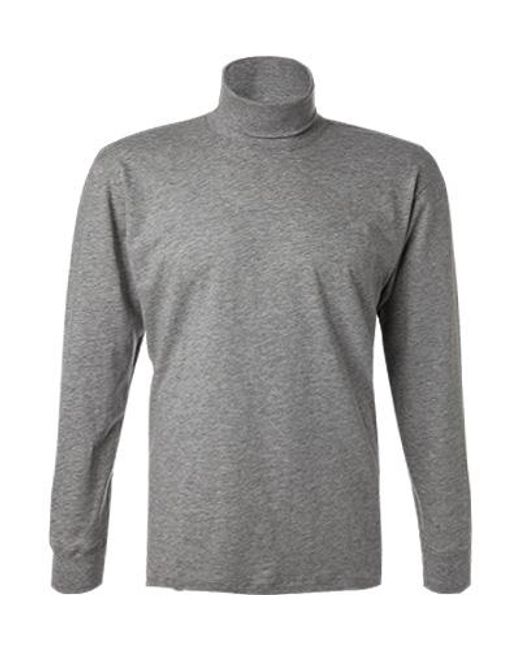 RAGMAN Herren Rollkragenshirt Grau,Grau Unifarben in Gray für Herren