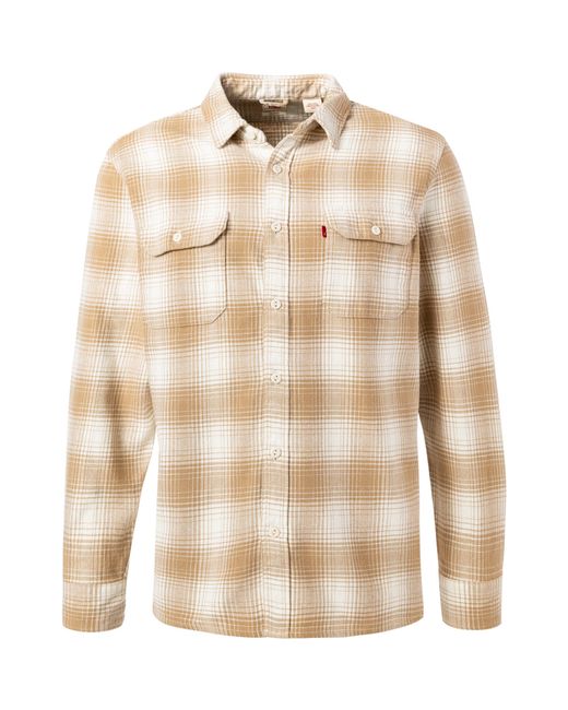 Levi's Herren Hemd Kariert in Natural für Herren